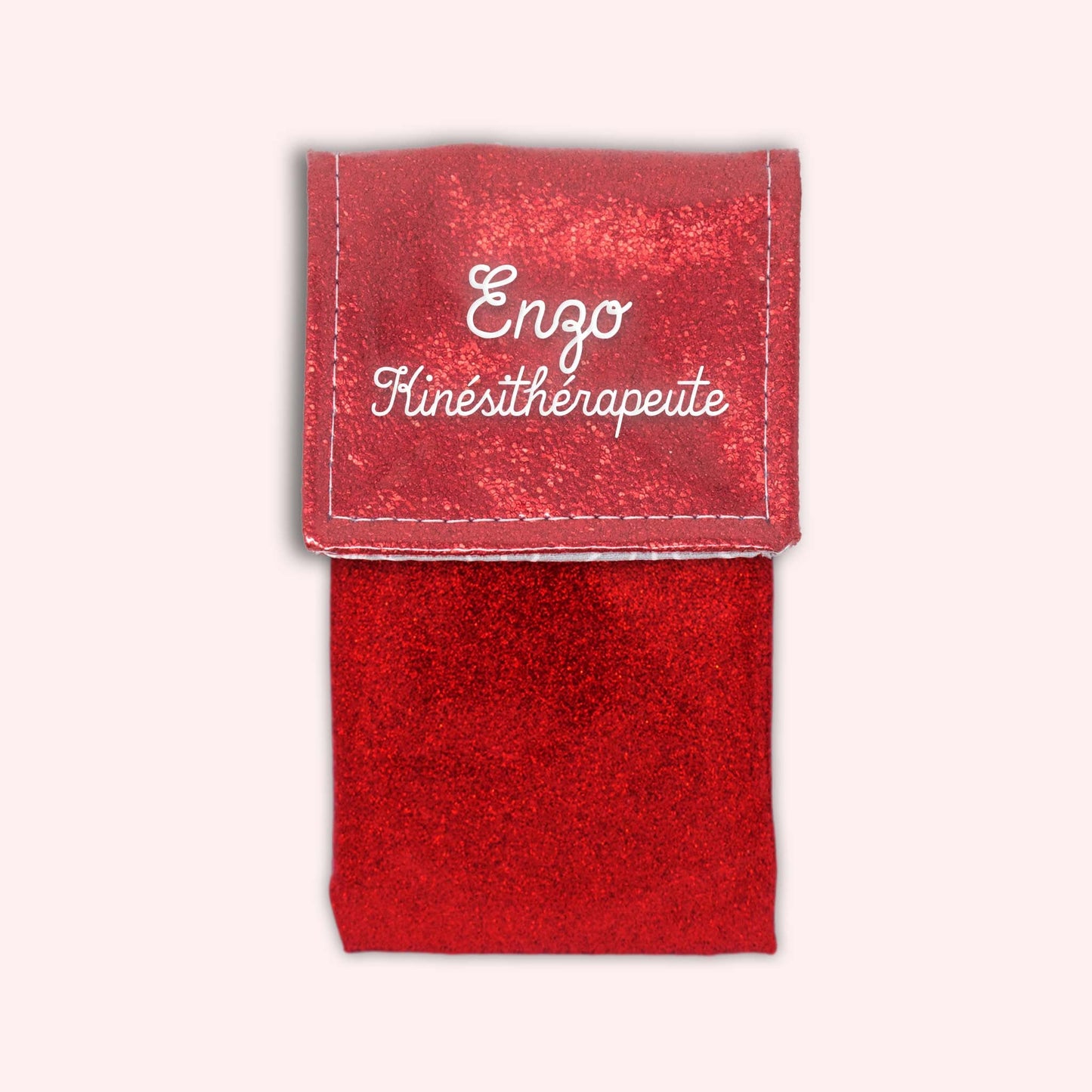 Pochette aimantée Rouge éclat