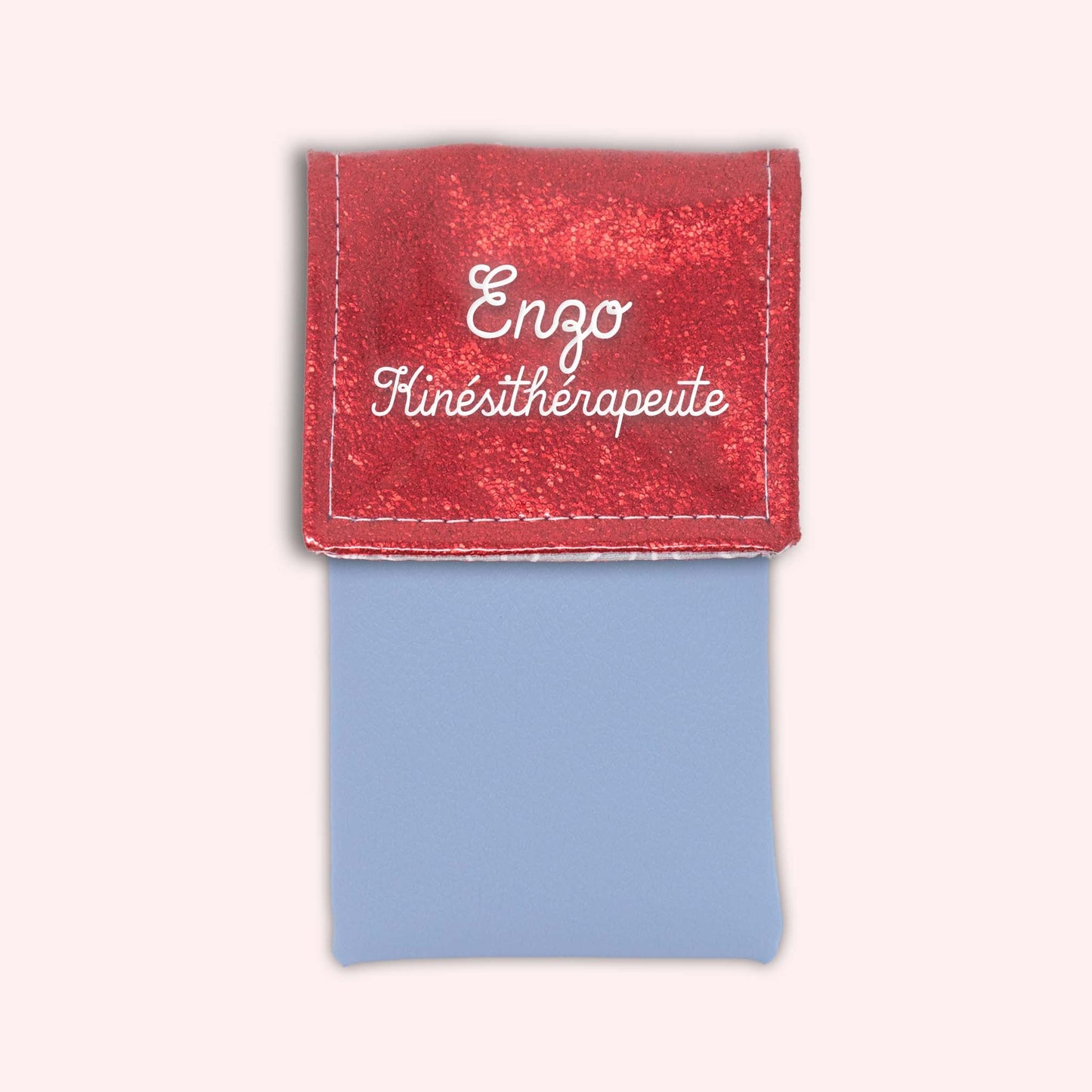 Pochette aimantée Rouge éclat