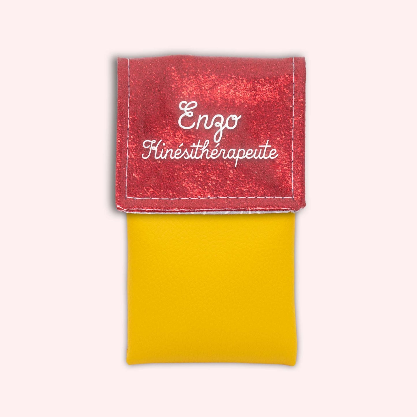 Pochette aimantée Rouge éclat