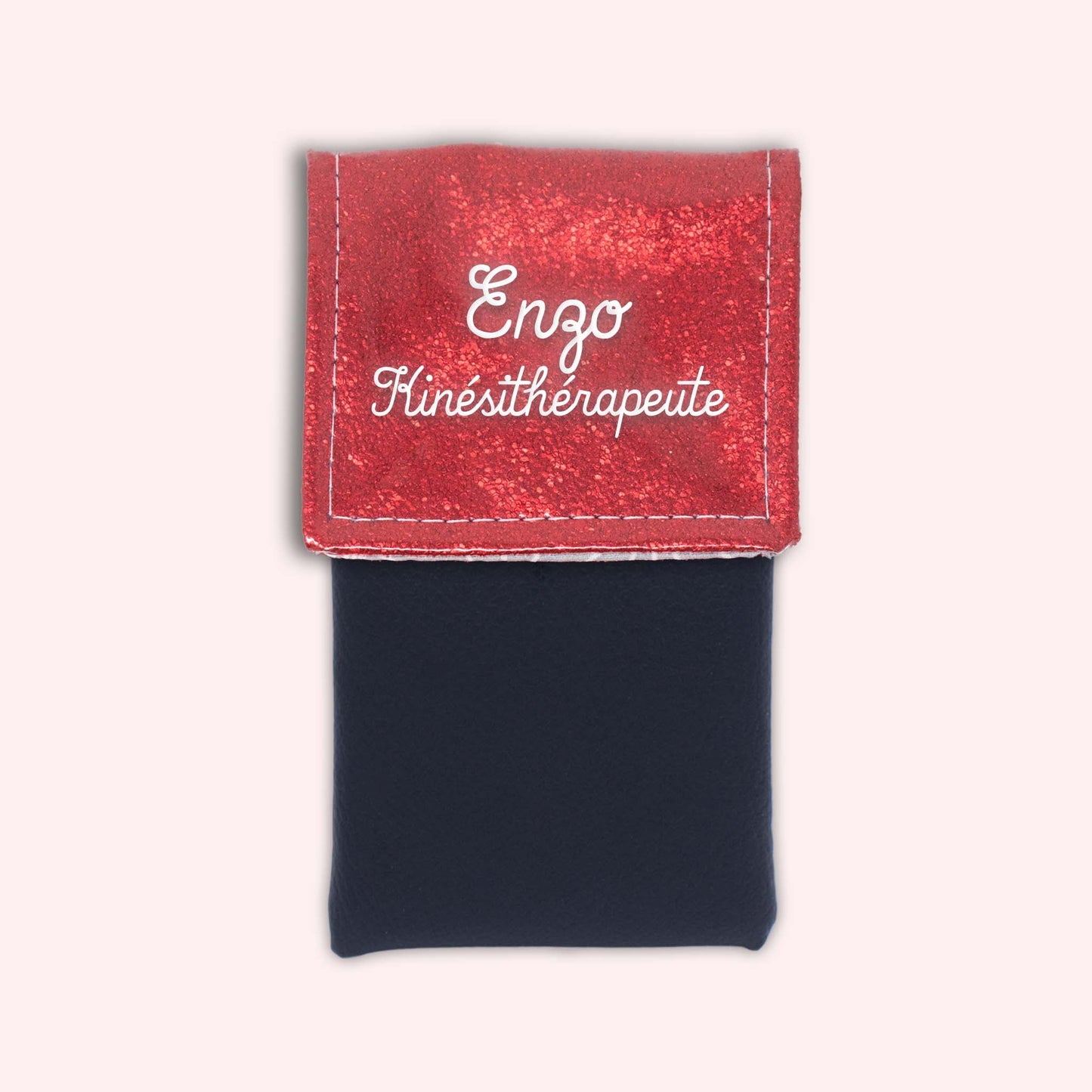 Pochette aimantée Rouge éclat