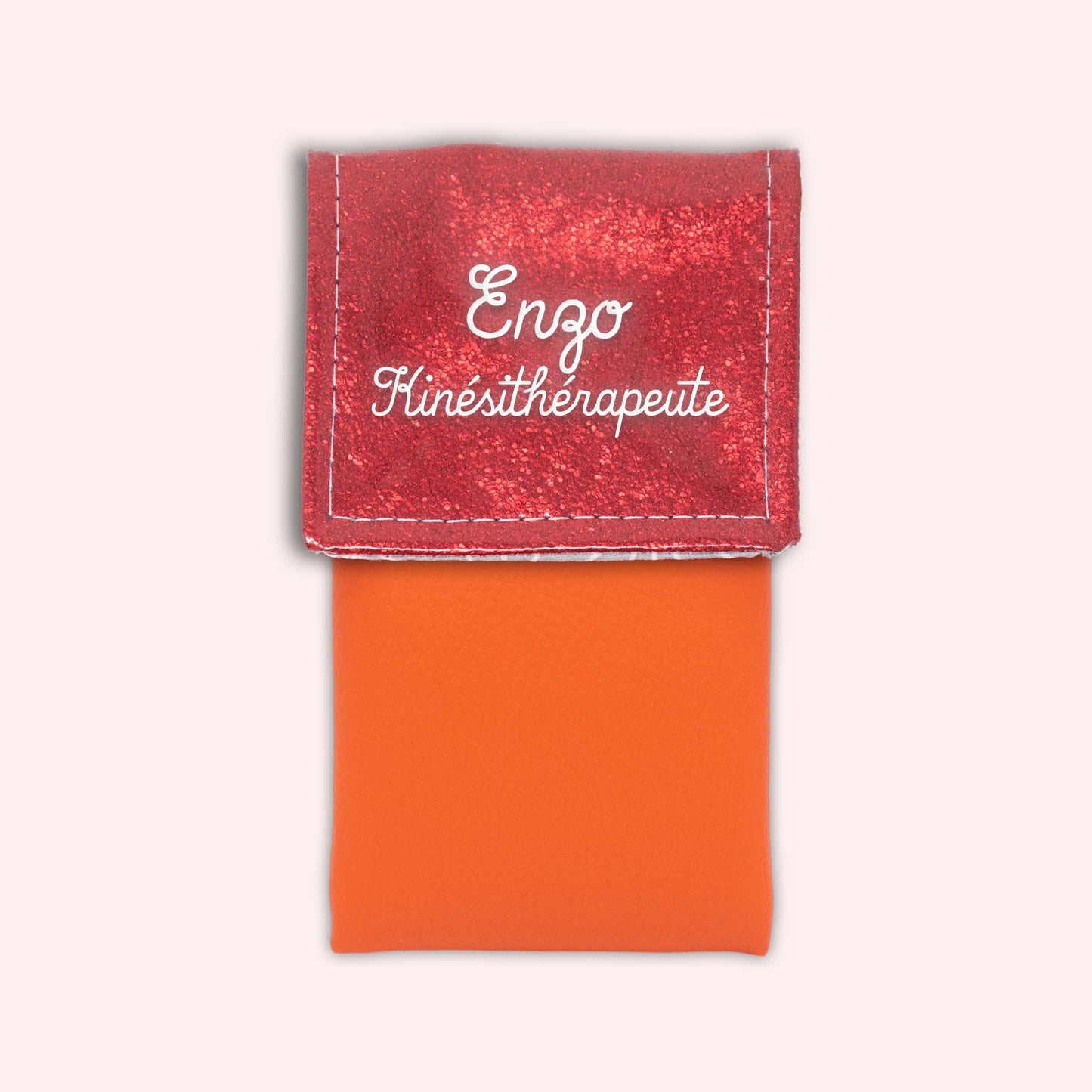 Pochette aimantée Rouge éclat