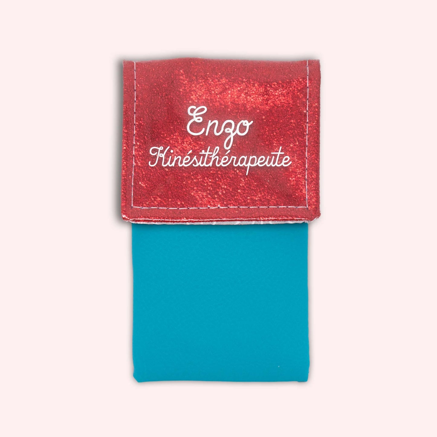 Pochette aimantée Rouge éclat
