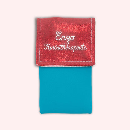Pochette aimantée Rouge éclat