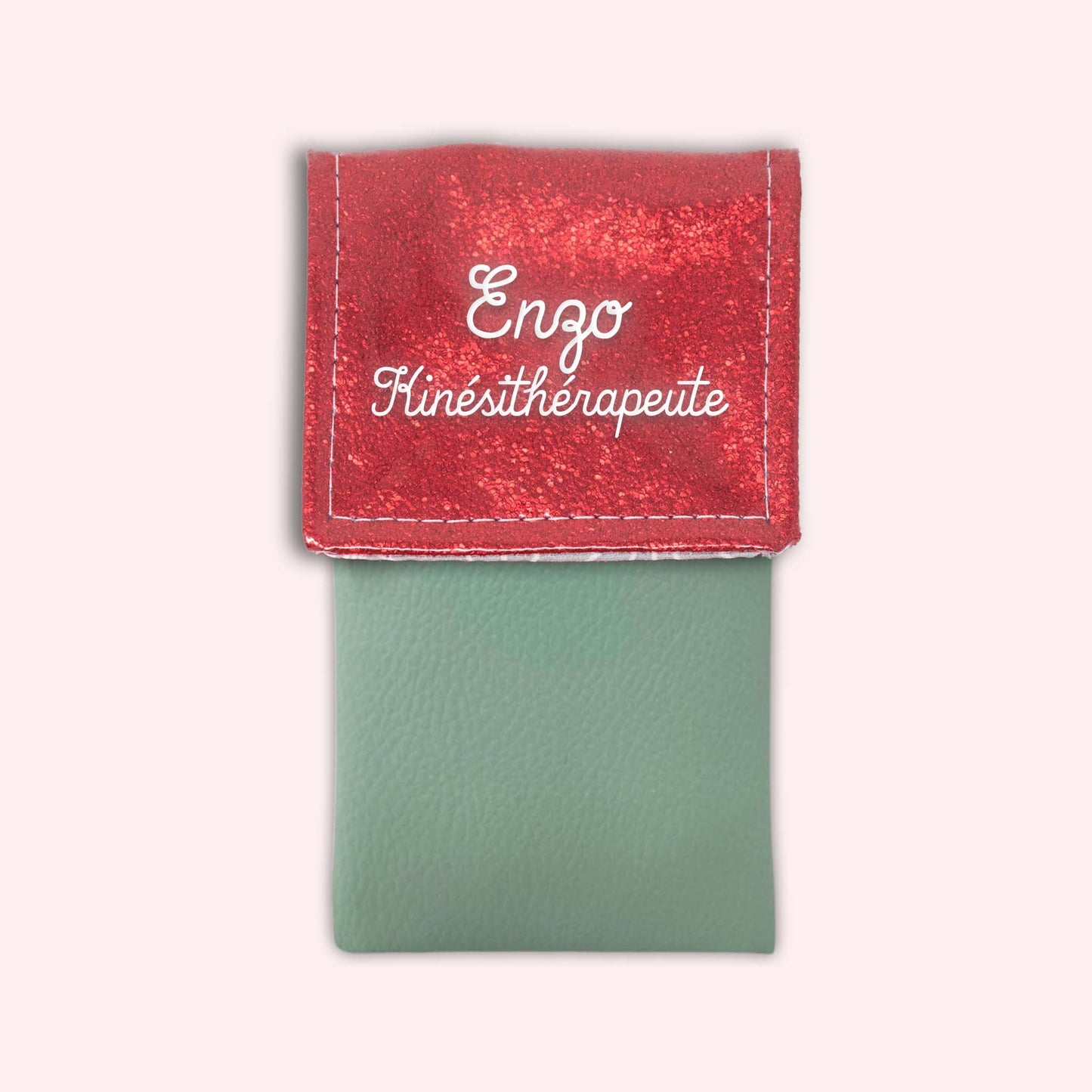 Pochette aimantée Rouge éclat