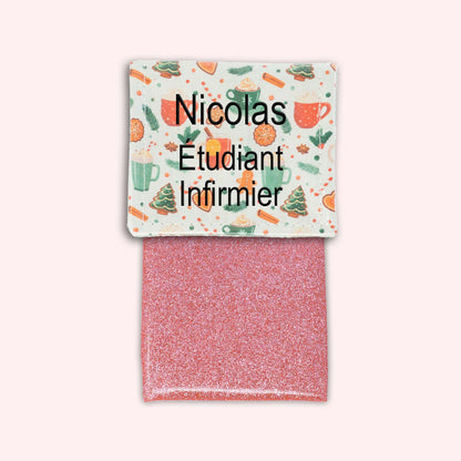 Pochette aimantée Sucre d'orge