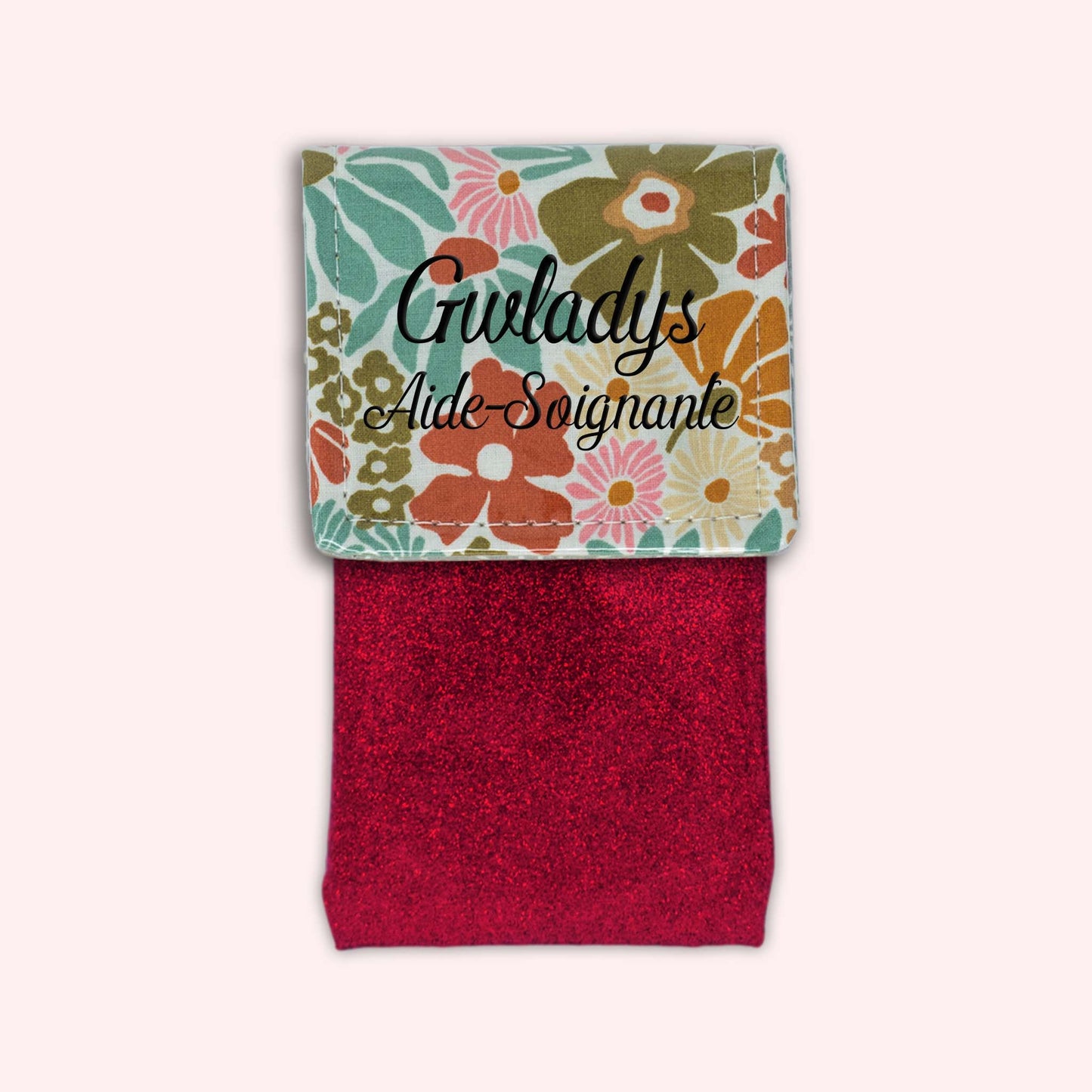 Pochette aimantée Bégonia