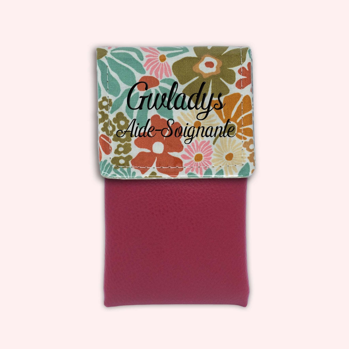 Pochette aimantée Bégonia