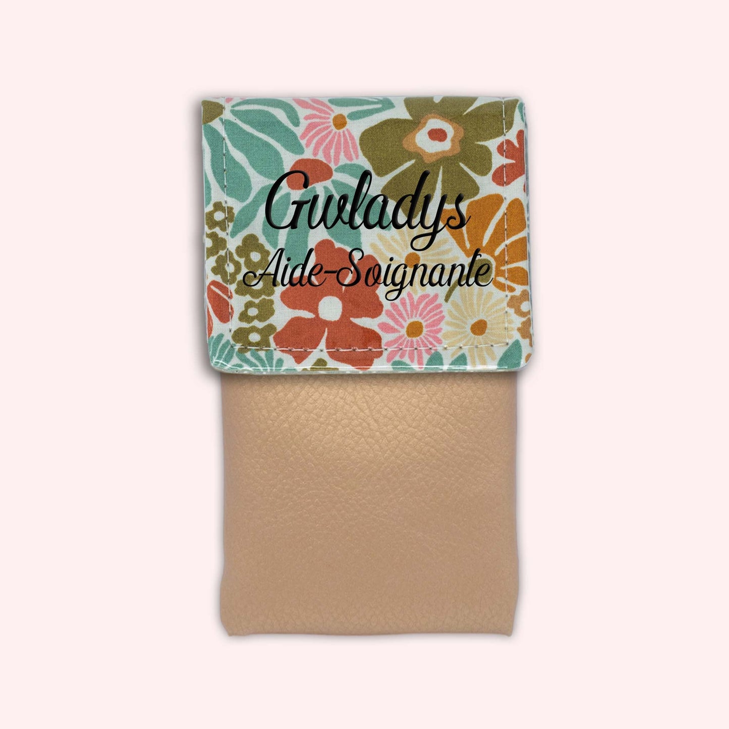 Pochette aimantée Bégonia