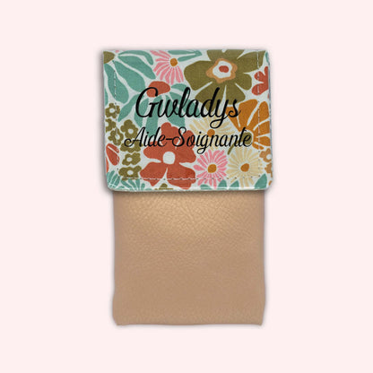 Pochette aimantée Bégonia