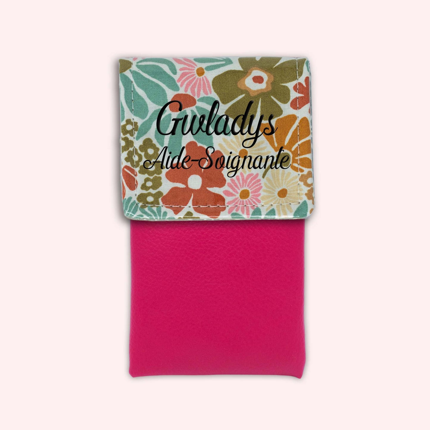 Pochette aimantée Bégonia