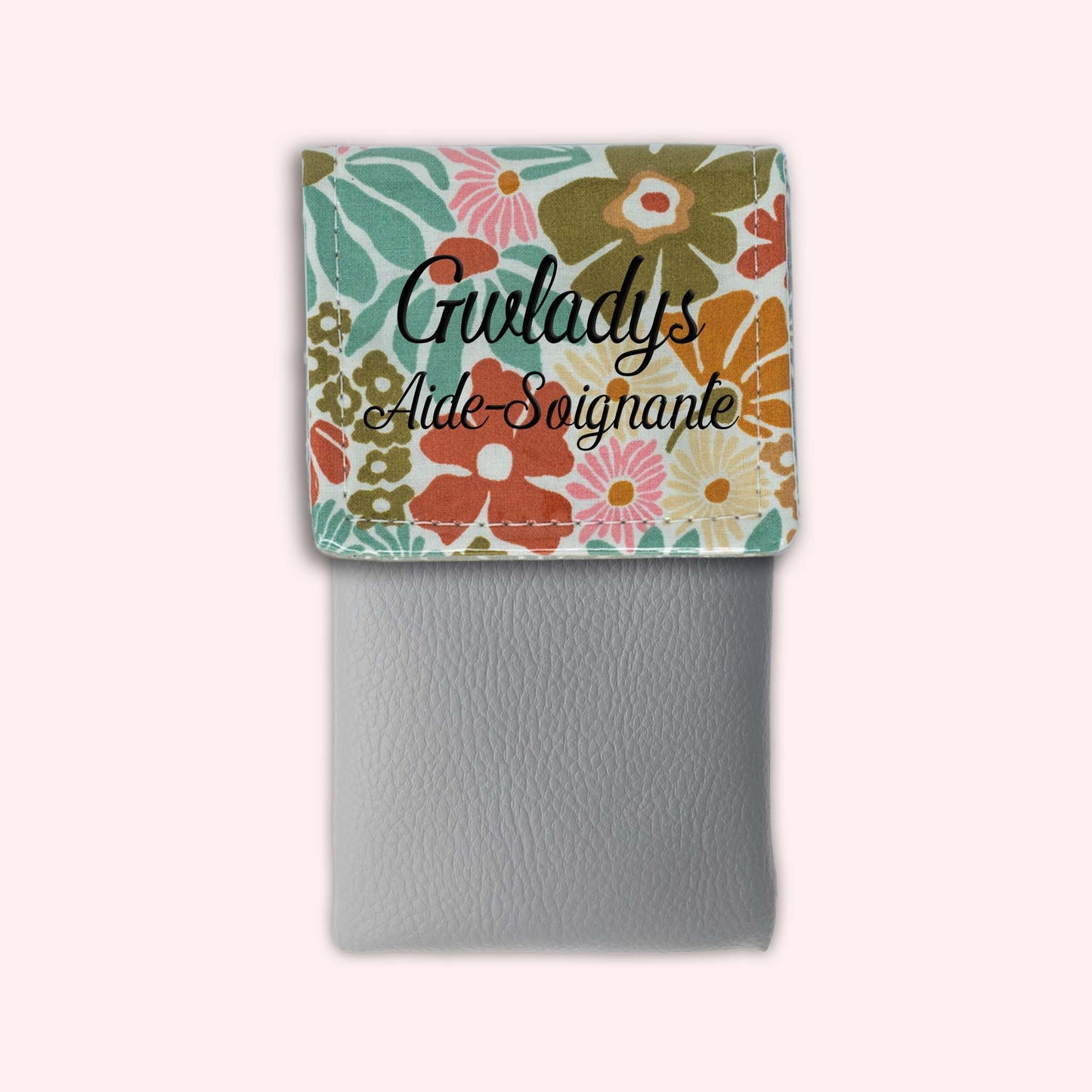 Pochette aimantée Bégonia