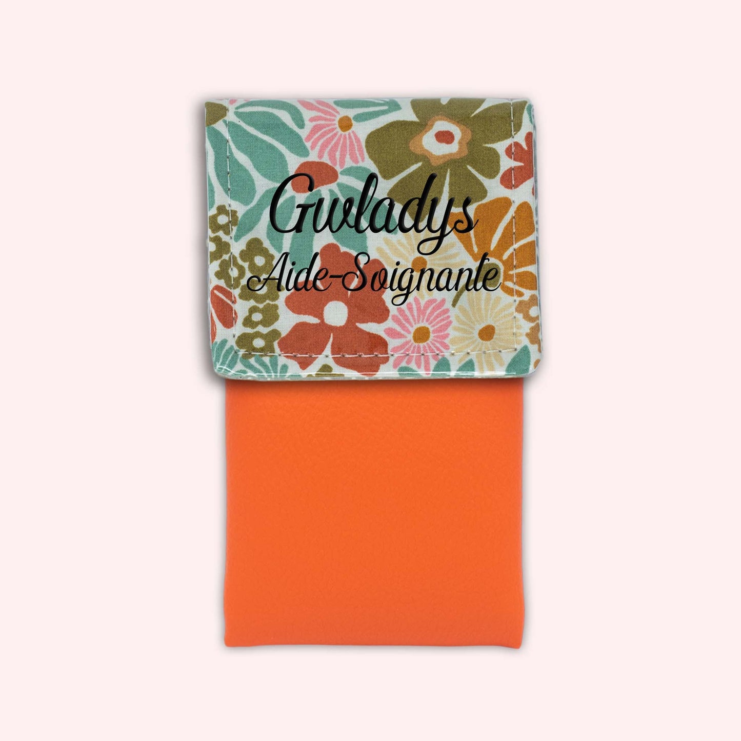 Pochette aimantée Bégonia