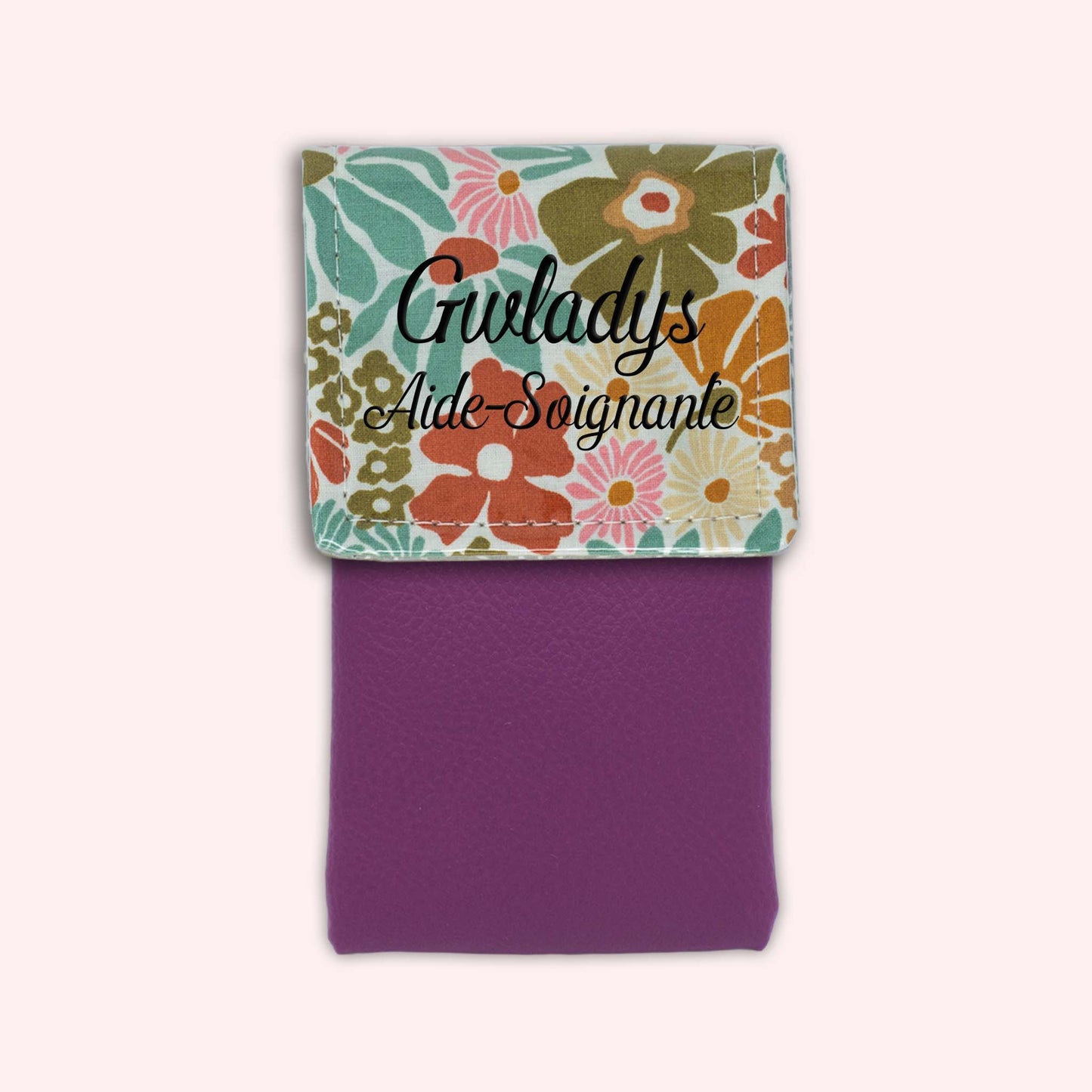 Pochette aimantée Bégonia