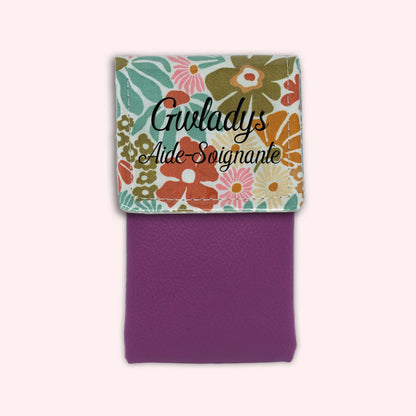 Pochette aimantée Bégonia