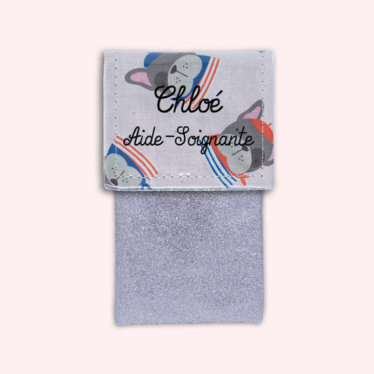 Pochette aimantée Bouledogue