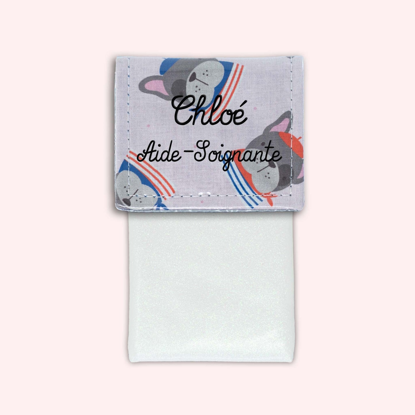 Pochette aimantée Bouledogue