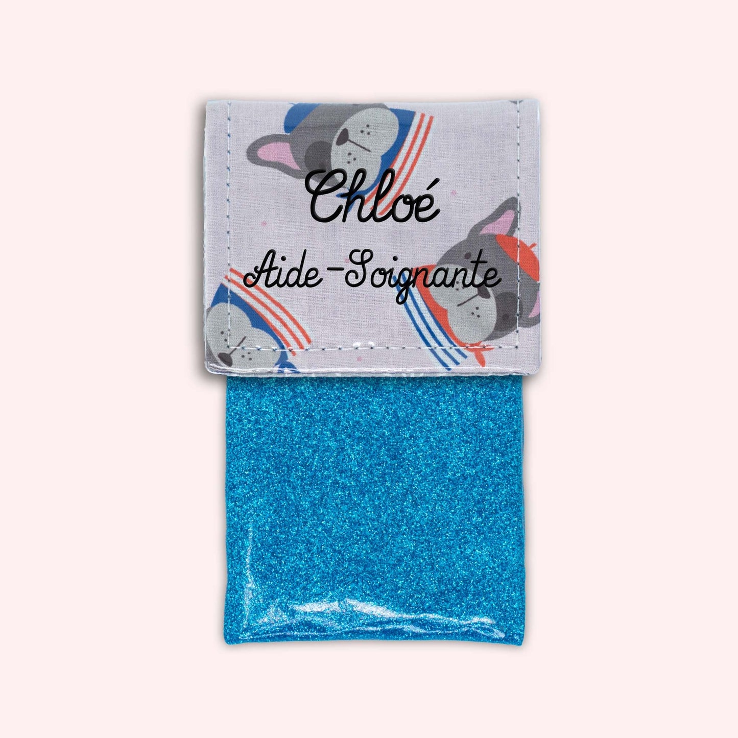 Pochette aimantée Bouledogue