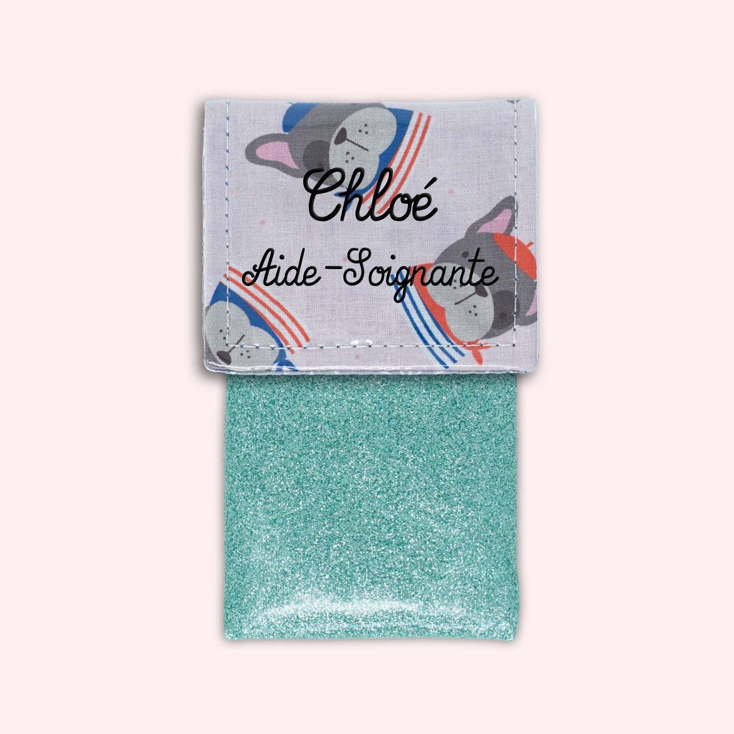 Pochette aimantée Bouledogue