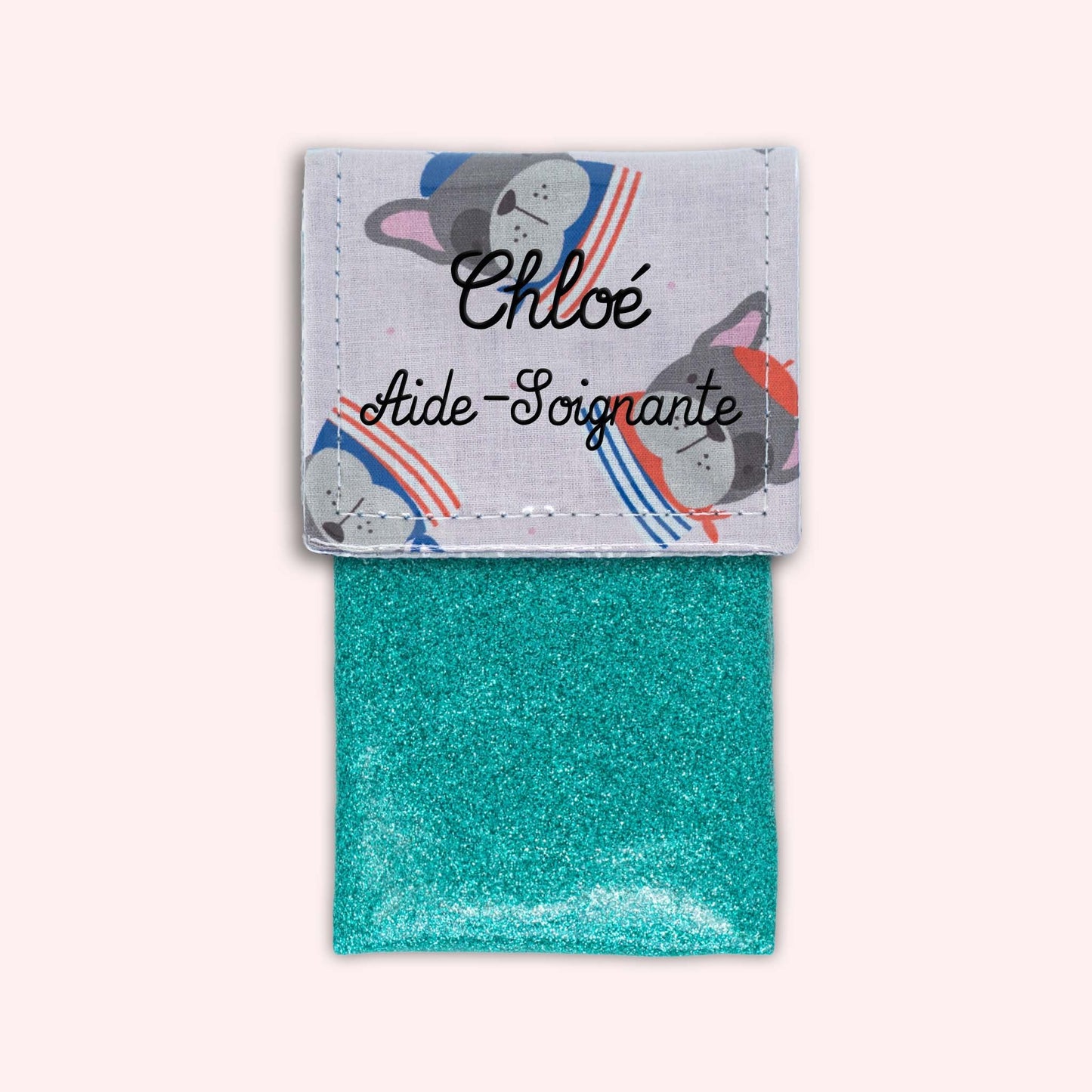 Pochette aimantée Bouledogue