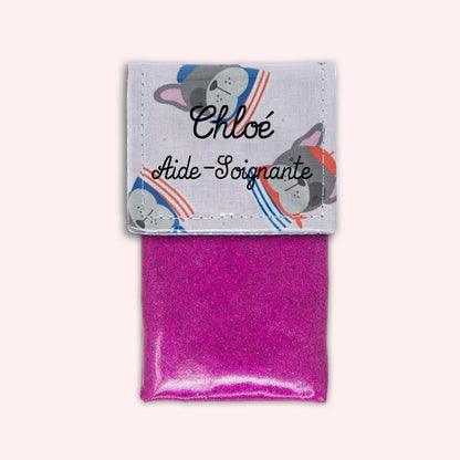 Pochette aimantée Bouledogue