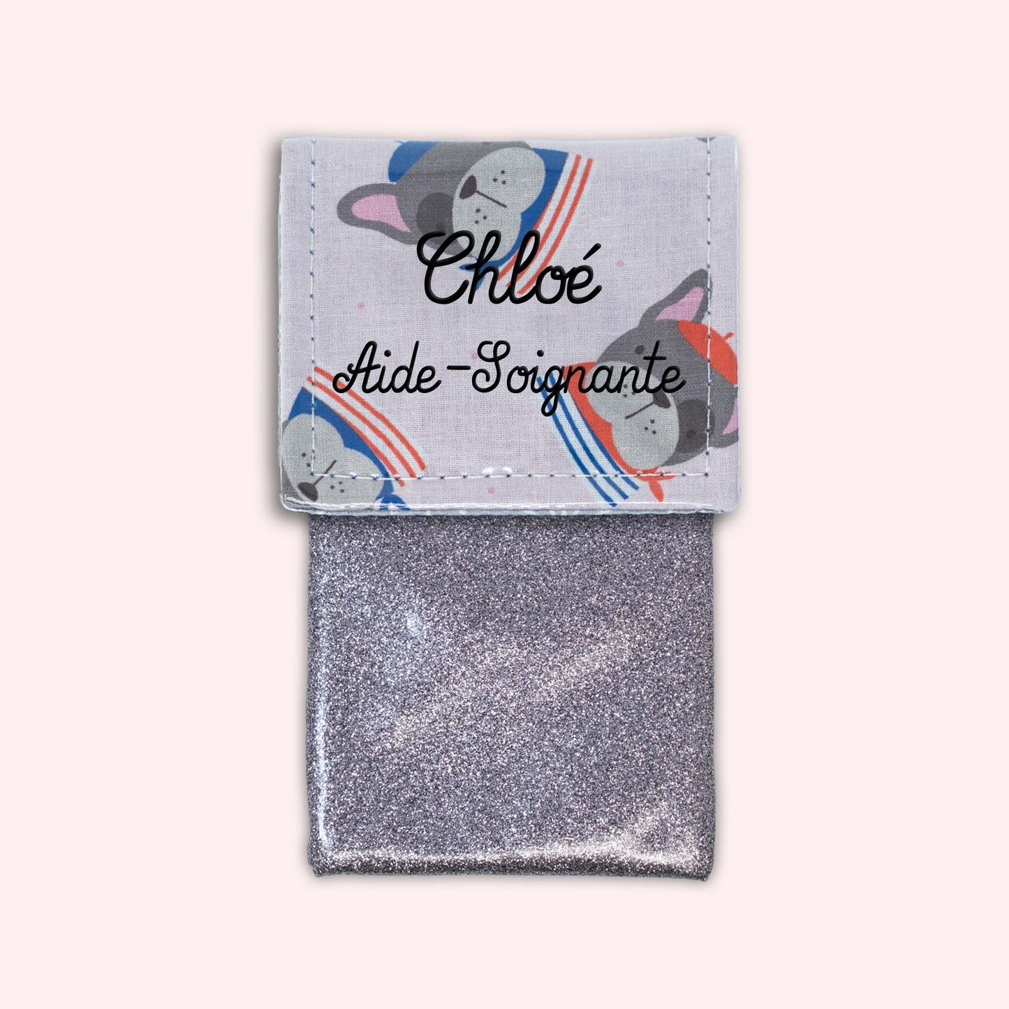 Pochette aimantée Bouledogue