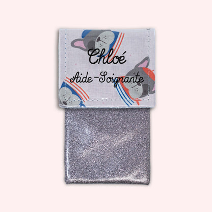 Pochette aimantée Bouledogue