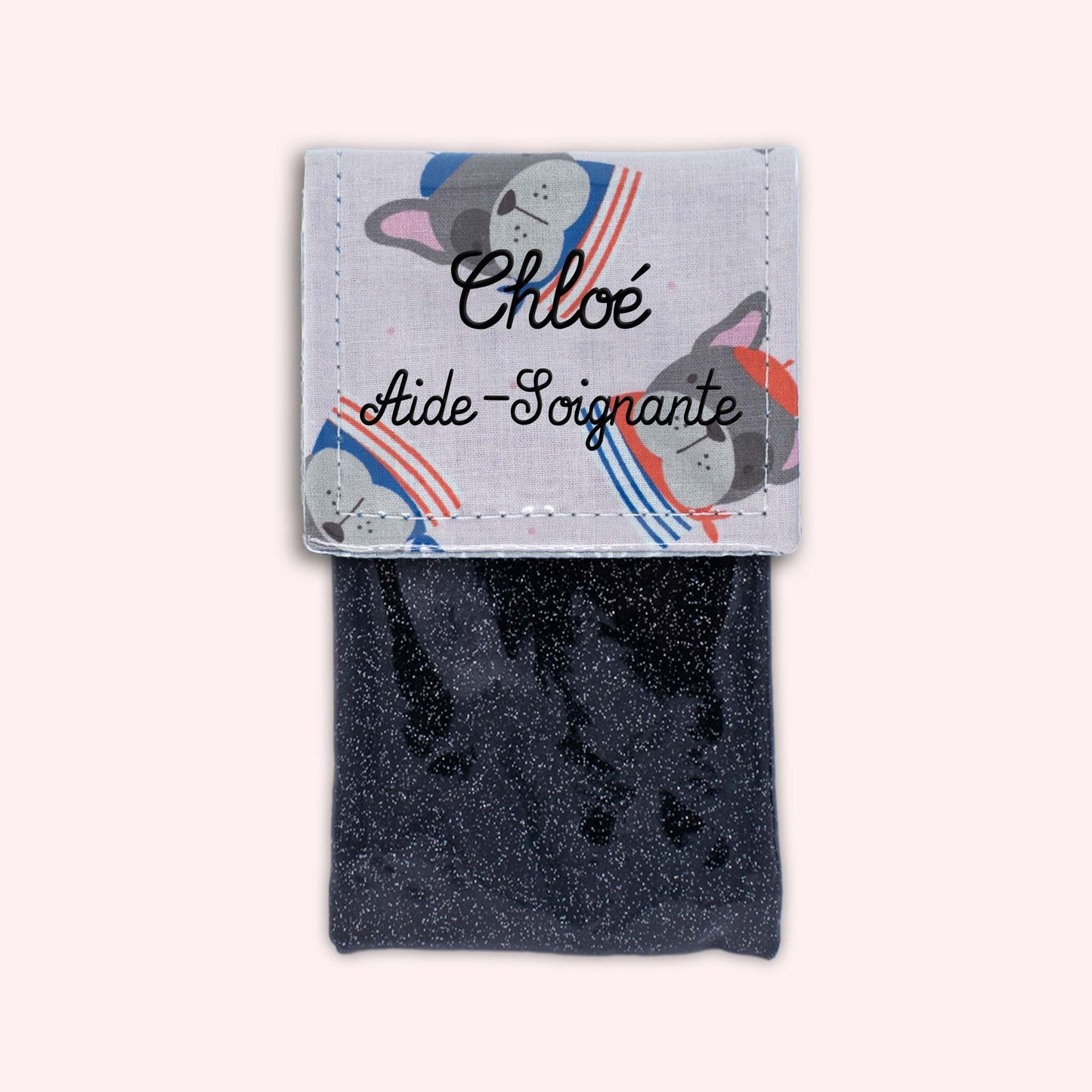 Pochette aimantée Bouledogue