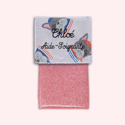 Pochette aimantée Bouledogue
