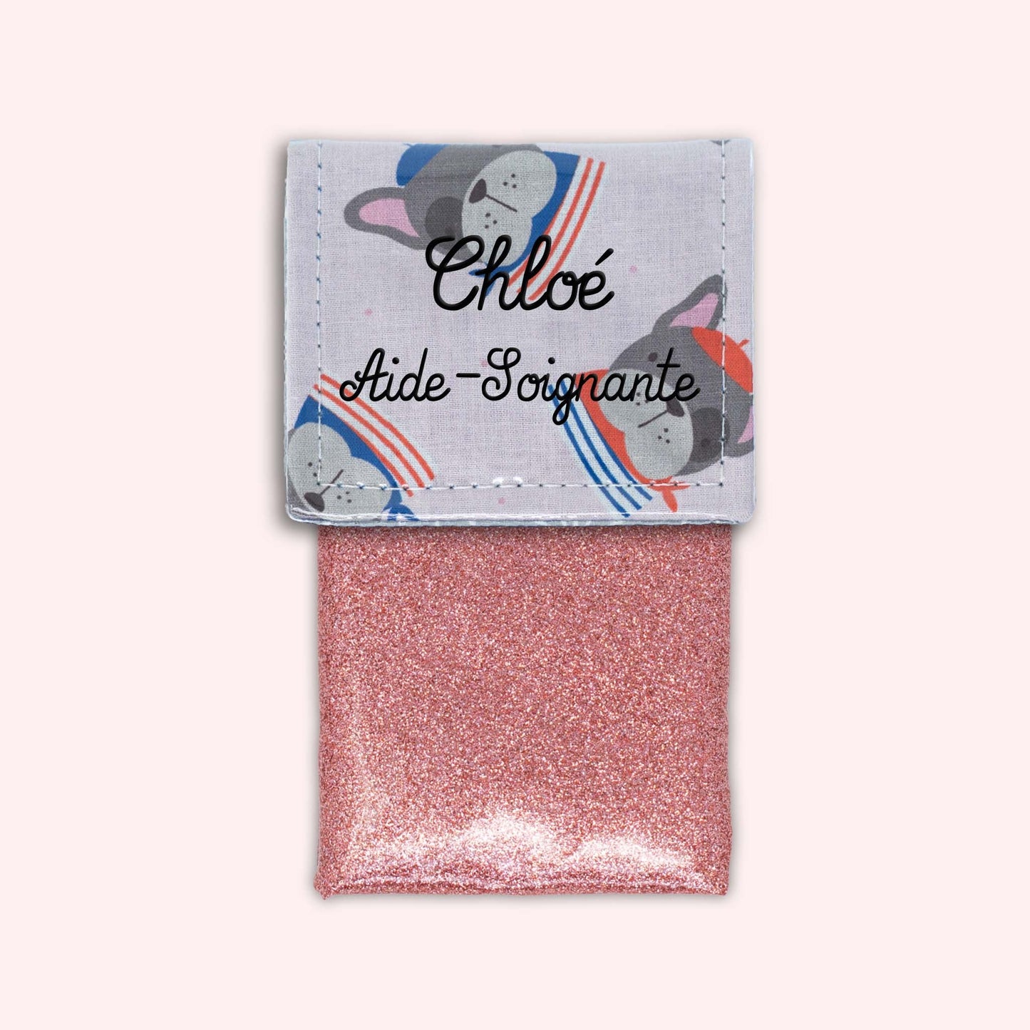 Pochette aimantée Bouledogue