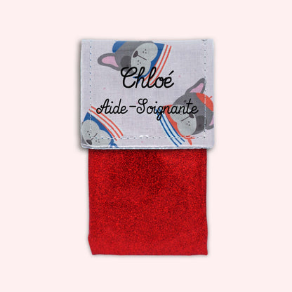 Pochette aimantée Bouledogue