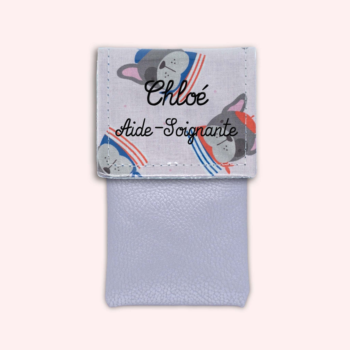 Pochette aimantée Bouledogue