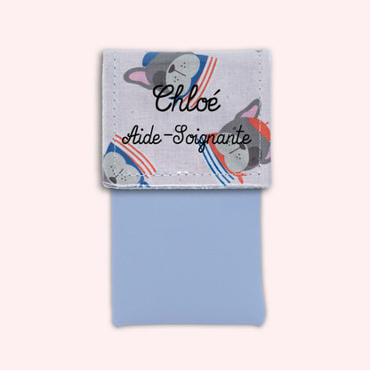 Pochette aimantée Bouledogue