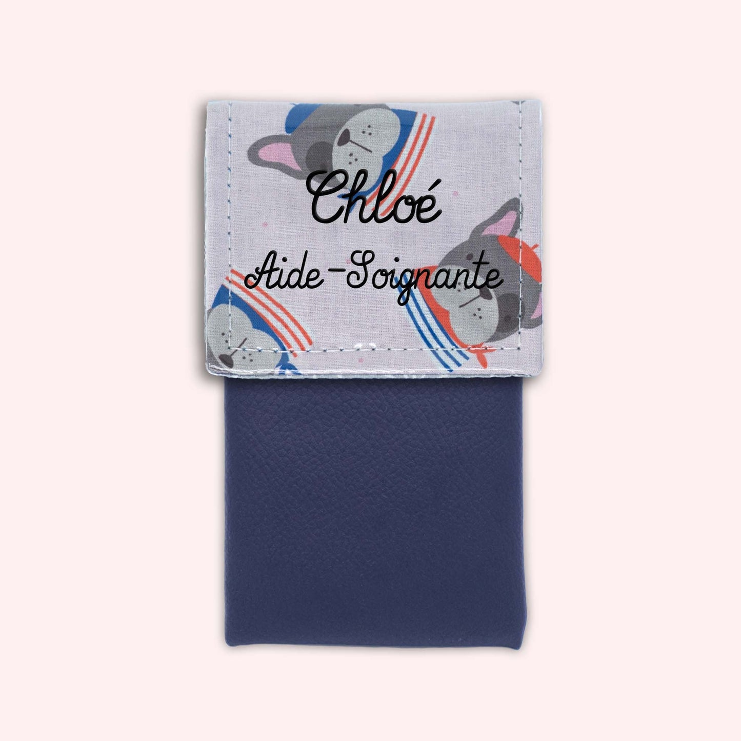 Pochette aimantée Bouledogue