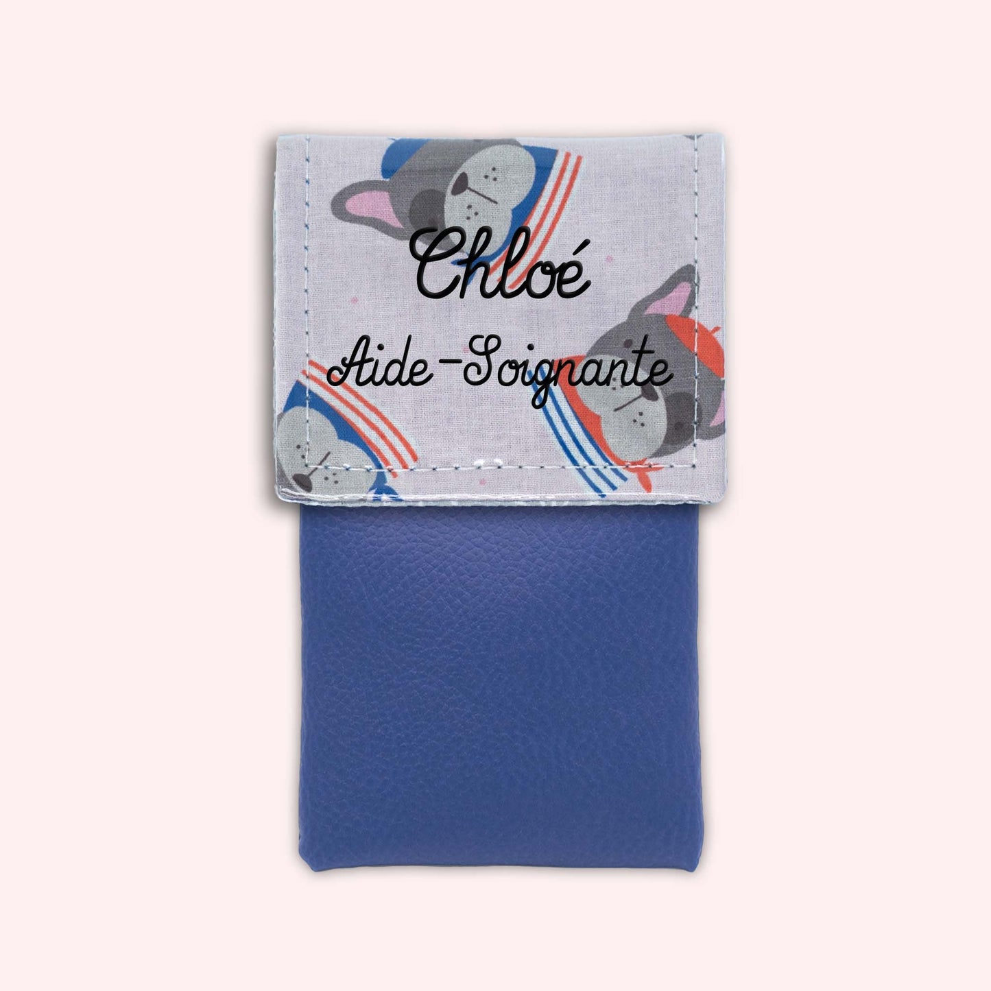 Pochette aimantée Bouledogue