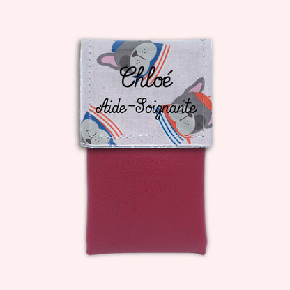Pochette aimantée Bouledogue