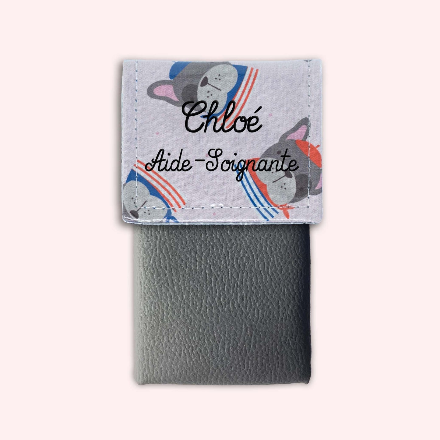 Pochette aimantée Bouledogue