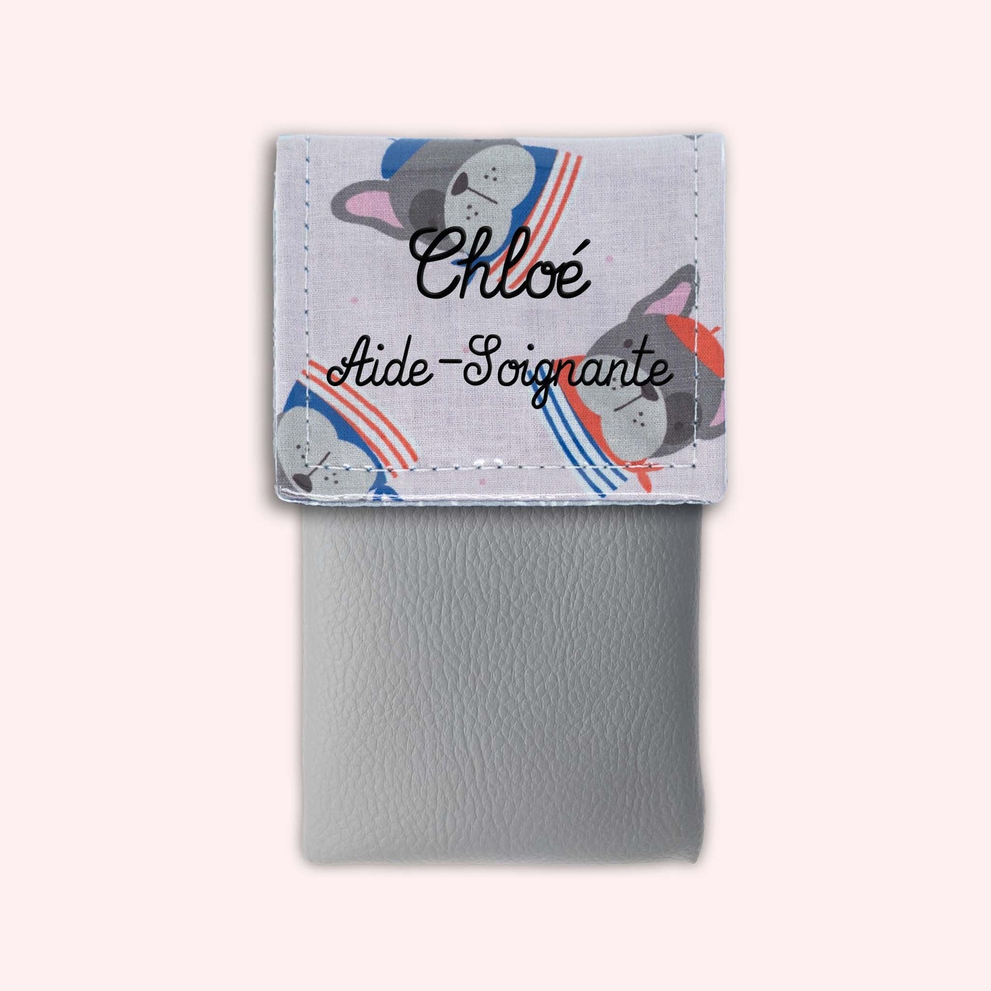 Pochette aimantée Bouledogue