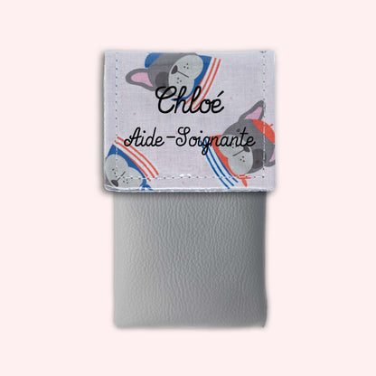 Pochette aimantée Bouledogue
