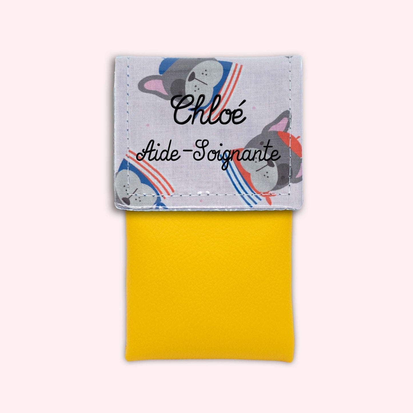 Pochette aimantée Bouledogue