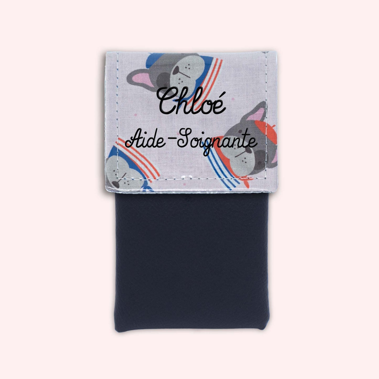 Pochette aimantée Bouledogue