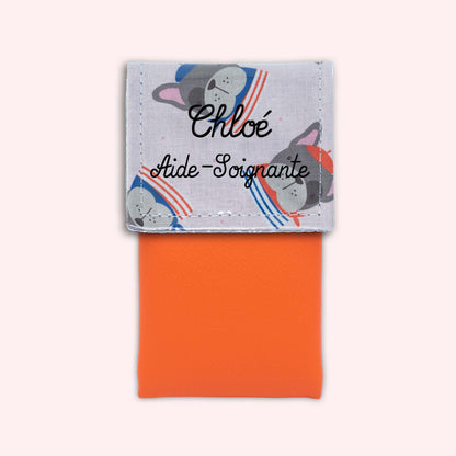 Pochette aimantée Bouledogue