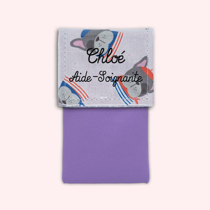 Pochette aimantée Bouledogue