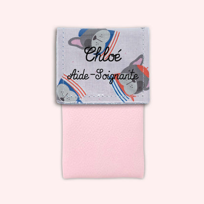 Pochette aimantée Bouledogue