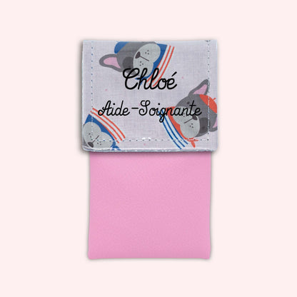 Pochette aimantée Bouledogue