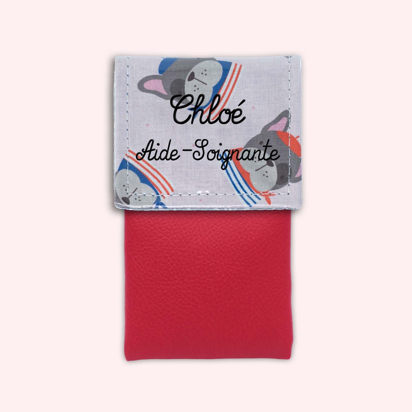 Pochette aimantée Bouledogue