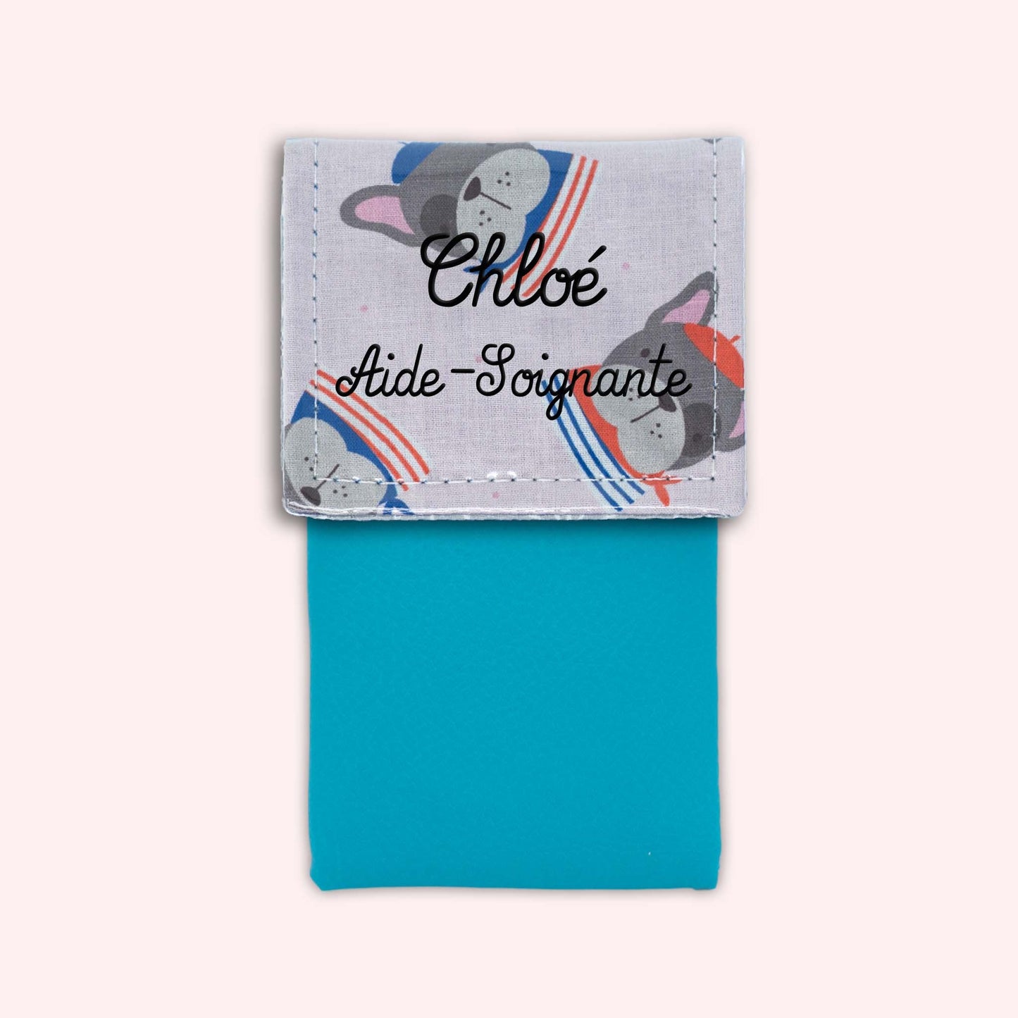 Pochette aimantée Bouledogue