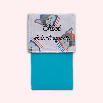 Pochette aimantée Bouledogue