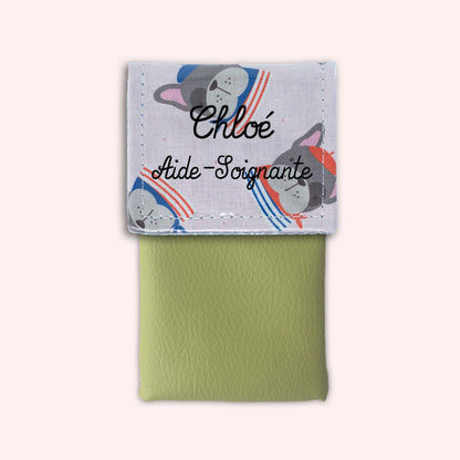 Pochette aimantée Bouledogue