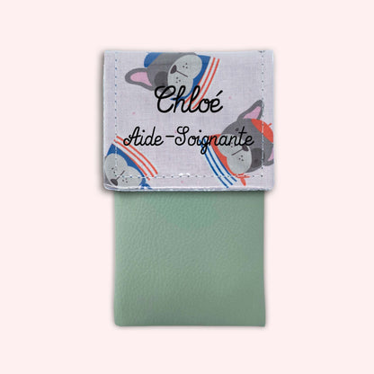 Pochette aimantée Bouledogue