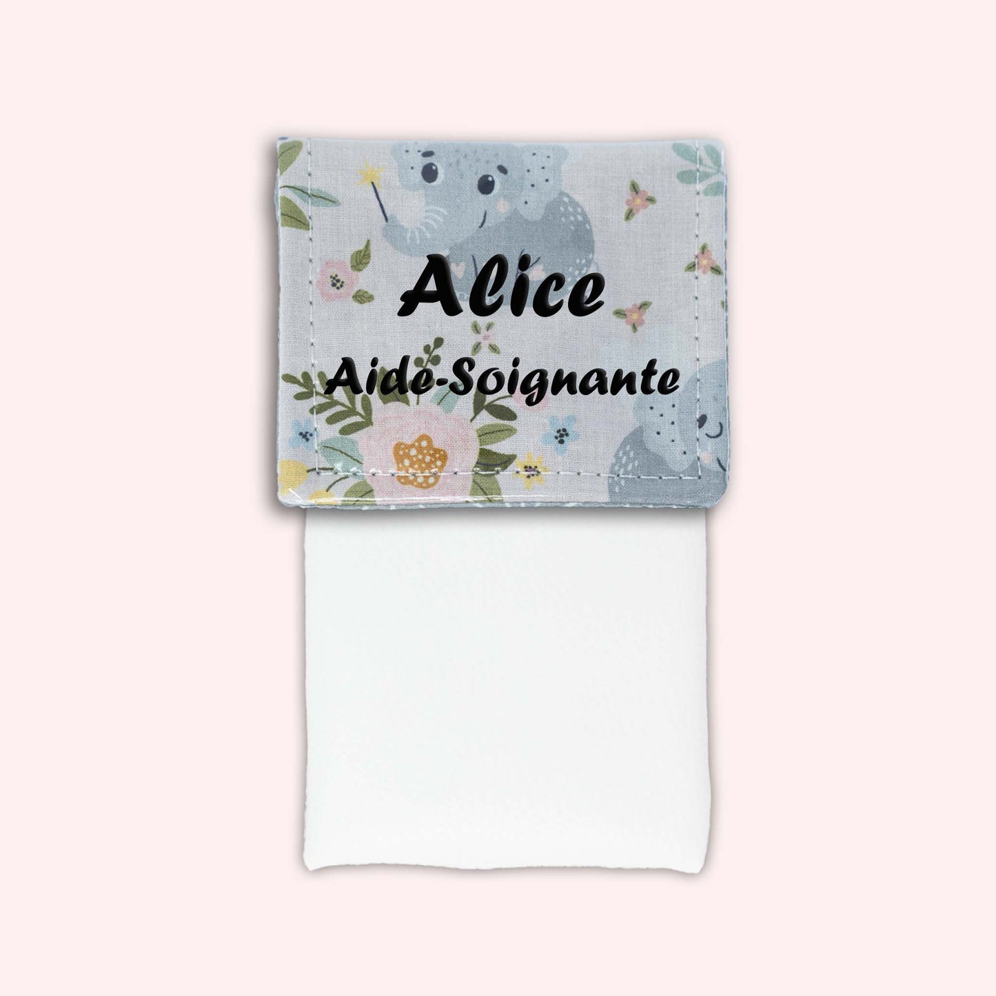 Pochette aimantée Éléphant